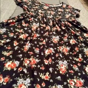 Floral babydoll dress